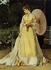 Alfred Stevens Canvas Paintings - In the Country